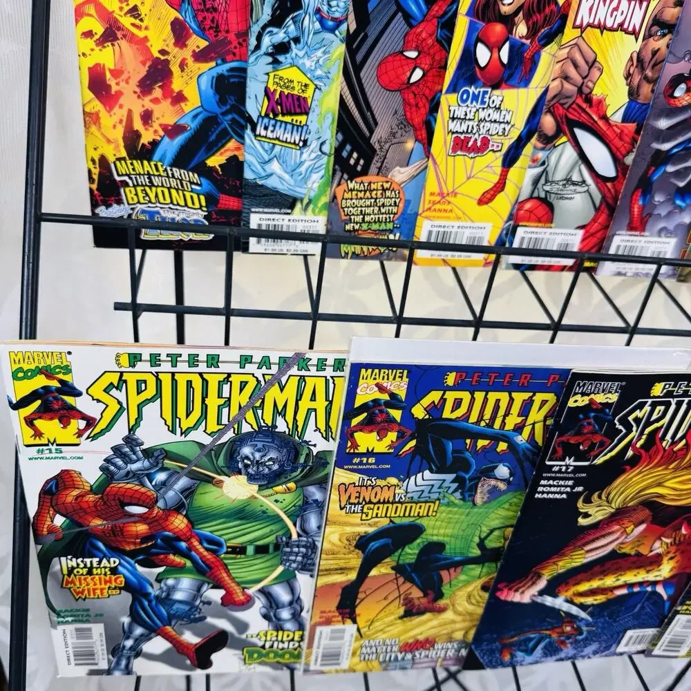 Peter Parker Spider-Man 2-20 Lot Venom Carnage key 1st Templars Daywalker Hunger
